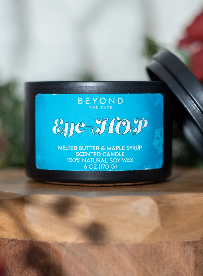 Limited Edition “Eye-HOP” Melted Butter Maple Syrup Soy Candle