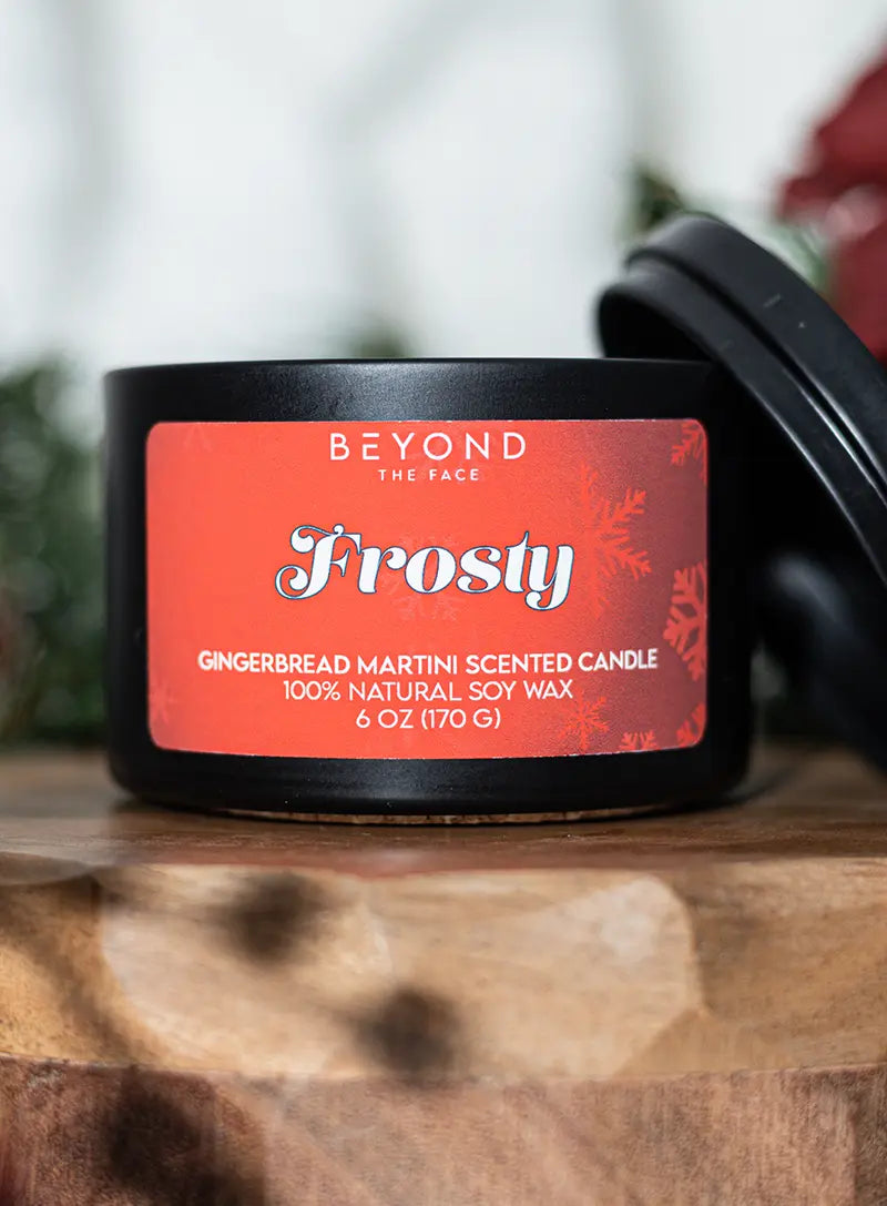 Limited Edition “FROSTY” Gingerbread Martini Soy Candle