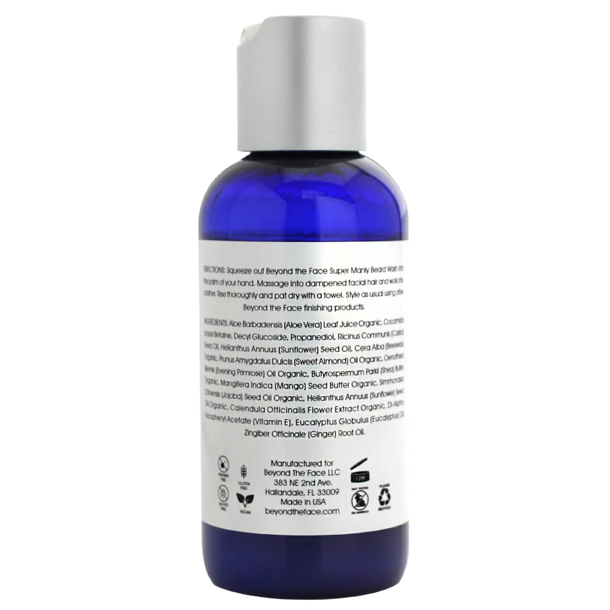 Super Manly Beard Wash, 4 oz.