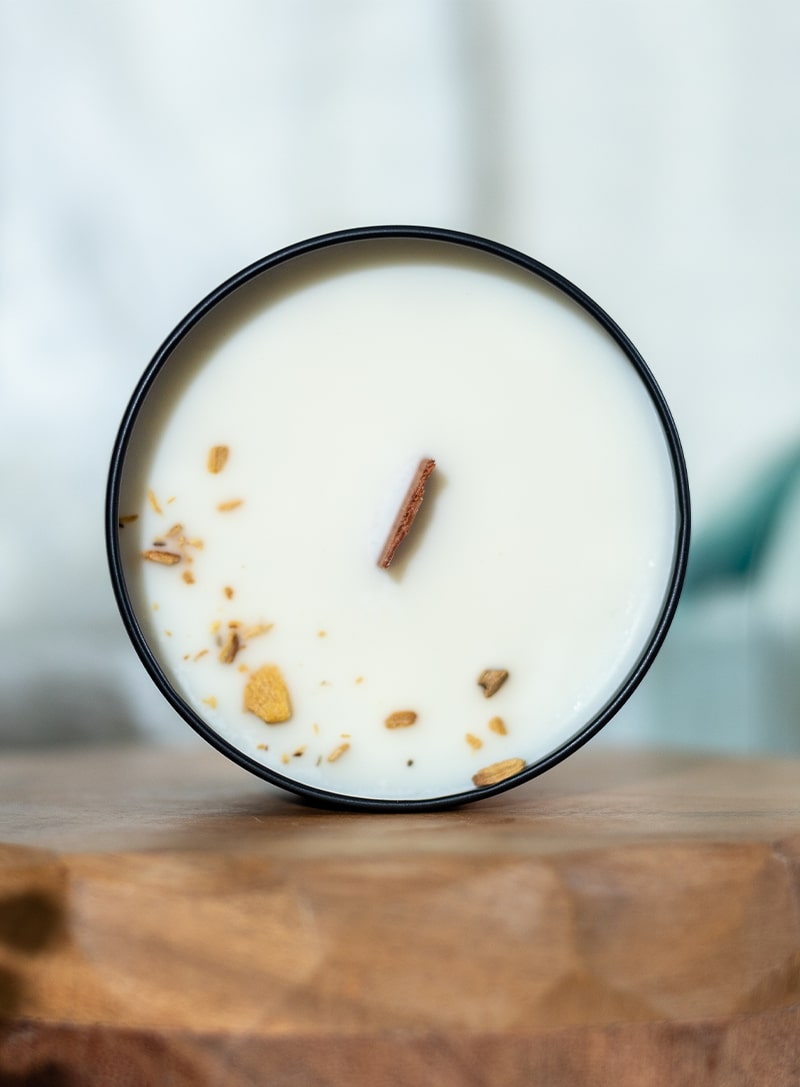 “VIBES” Palo Santo &amp; Patchouli Soy Candle