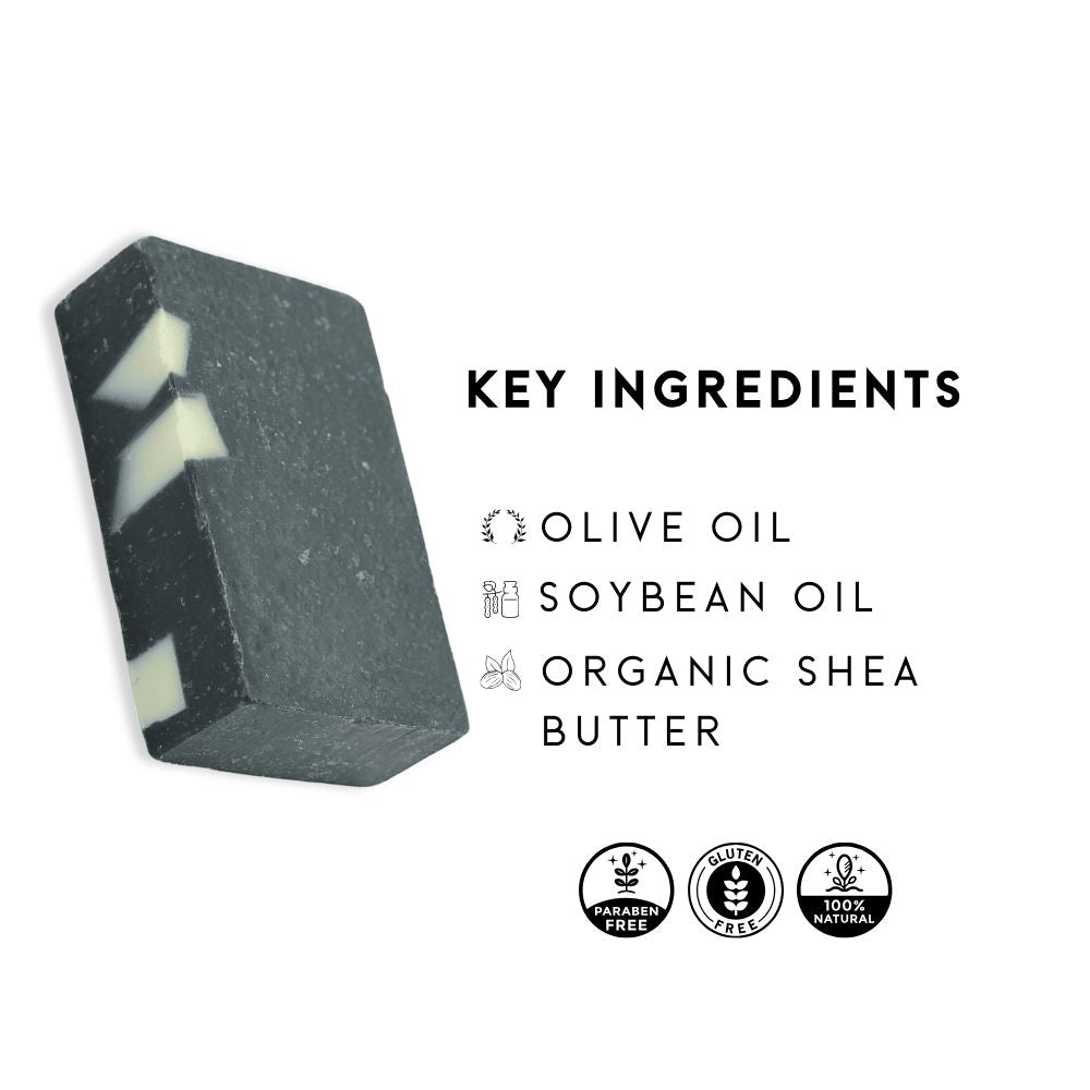 Charcoal &amp; Aloe Soap Bar