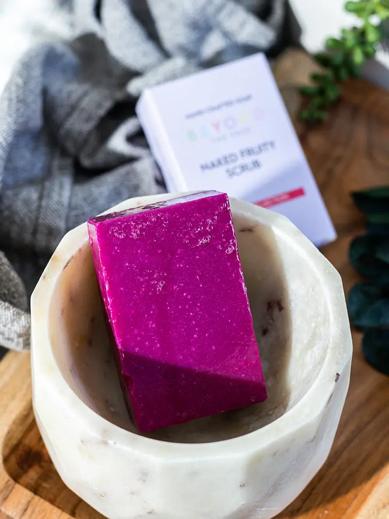 Naked Fruity Scrub Soap Bar