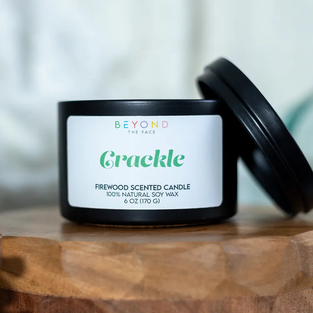 &quot;CRACKLE&quot; Firewood Soy Candle